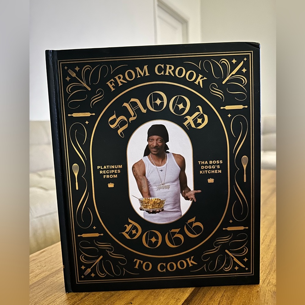 Snoop Dogg cook book. Crook to cook